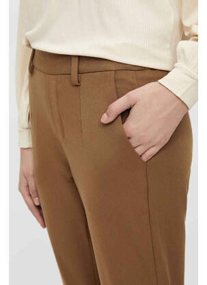 Pantalon chino maro OBJECT femeie