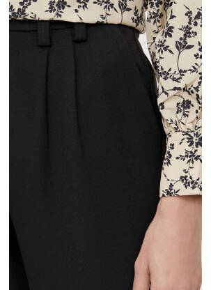 Pantalon slim negru OBJECT femeie