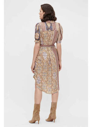 Rochie midi maro OBJECT femeie