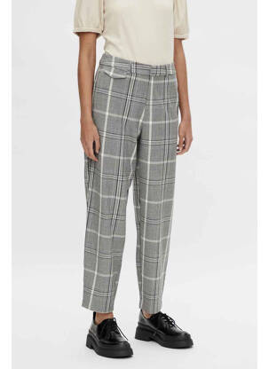 Pantalon chino gri OBJECT femeie