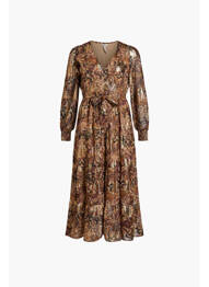 Rochie lungă roz OBJECT femme