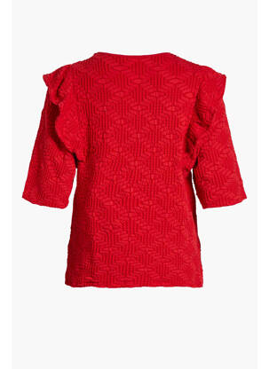 Tricou roșu OBJECT femeie