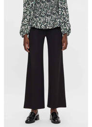 Pantalon larg negru OBJECT femeie