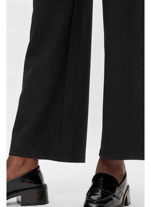 Pantalon larg negru OBJECT femeie