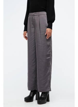 Blugi cu croială dreaptă gri OBJECT femeie