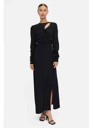 Rochie lungă negru OBJECT femeie