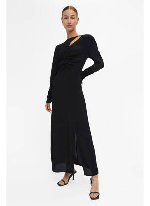 Rochie lungă negru OBJECT femeie
