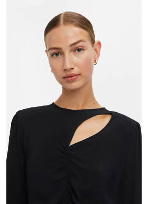 Rochie lungă negru OBJECT femeie