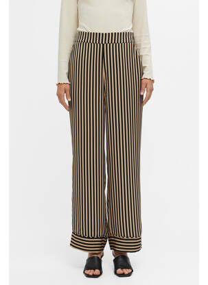 Pantalon evazat maro OBJECT femeie