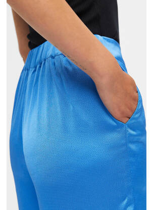Pantalon larg albastru OBJECT femeie
