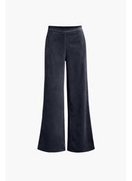 Pantalon larg albastru OBJECT femeie