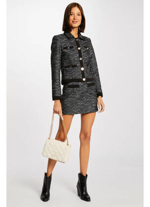 Fustă scurtă albastru MORGAN femeie