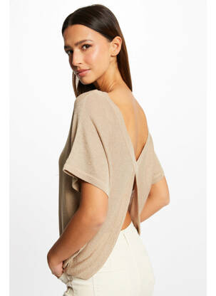 Top auriu MORGAN femeie