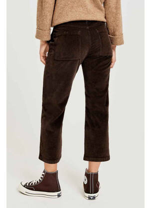 Pantalon drept maro OPUS femeie