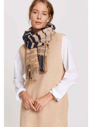 Eșarfă maro OPUS femeie