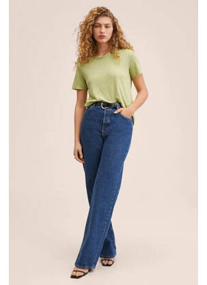 Top verde MANGO femeie