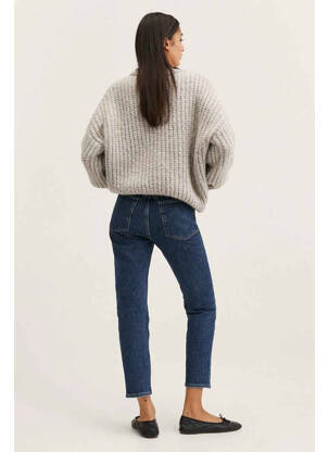 Pantalon 7/8 albastru MANGO femeie