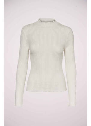 Pulover cu guler înalt bej NOISY MAY femeie