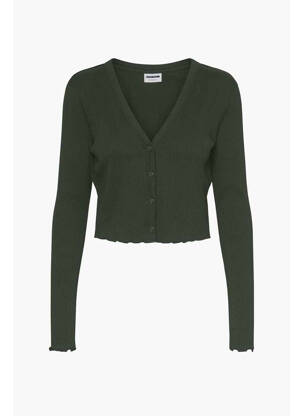 Cardigan petrecut verde NOISY MAY femeie