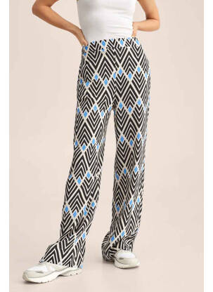 Pantalon drept negru MANGO femeie