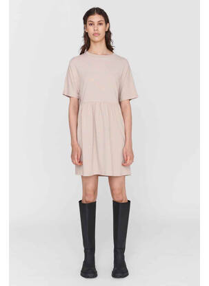 Rochie scurtă bej NOISY MAY femeie
