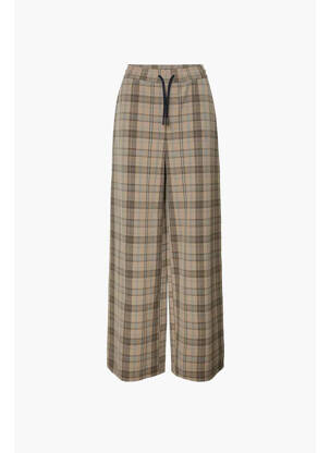 Pantalon evazat bej NOISY MAY femeie