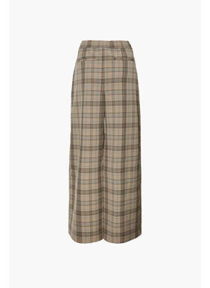 Pantalon evazat bej NOISY MAY femeie