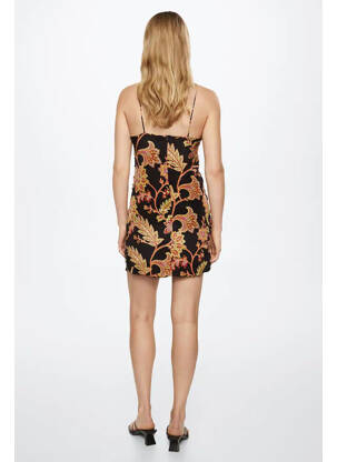 Rochie scurtă negru MANGO femeie