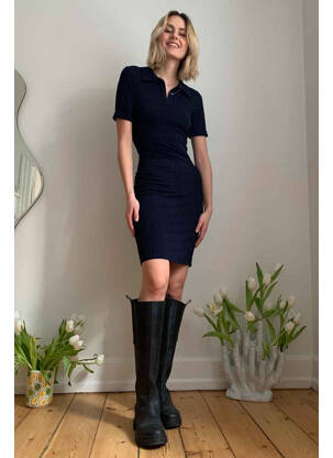 Rochie scurtă albastru NOISY MAY femeie