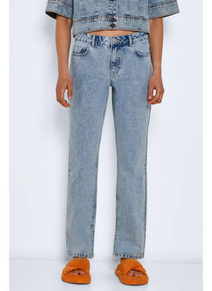 Blugi cu croială dreaptă albastru NOISY MAY femme