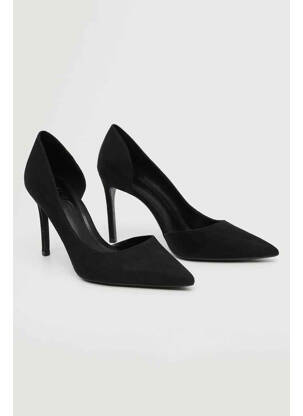 Pantofi cu toc negru MANGO femeie