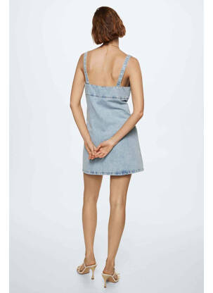 Rochie scurtă albastru MANGO femeie
