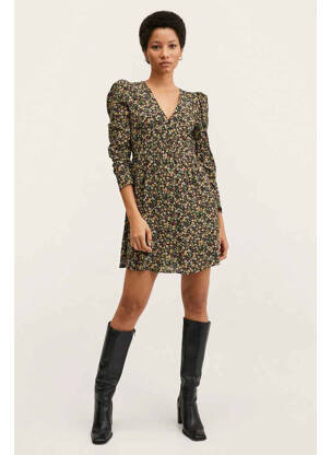 Rochie scurtă verde MANGO femeie