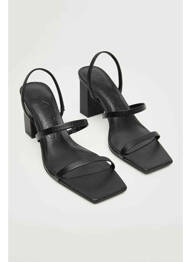 Sandale/pantofi decupați negru MANGO femme
