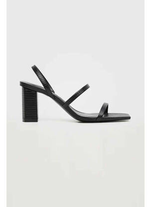 Sandale/pantofi decupați negru MANGO femeie