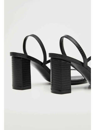 Sandale/pantofi decupați negru MANGO femeie
