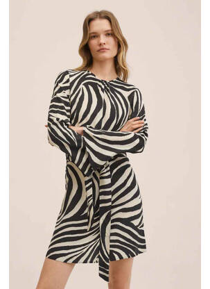 Rochie scurtă negru MANGO femeie