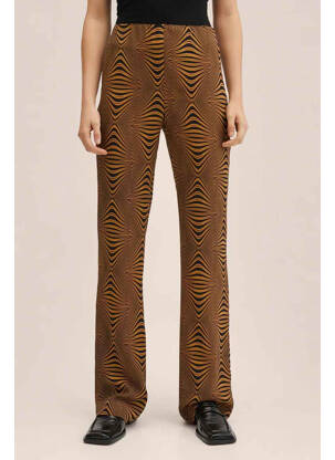 Pantalon drept negru MANGO femeie