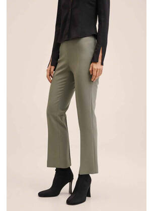 Pantalon evazat maro MANGO femeie