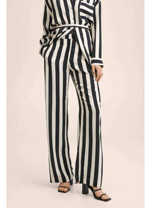 Pantalon drept negru MANGO femeie