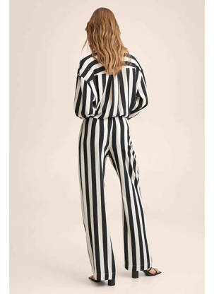 Pantalon drept negru MANGO femeie
