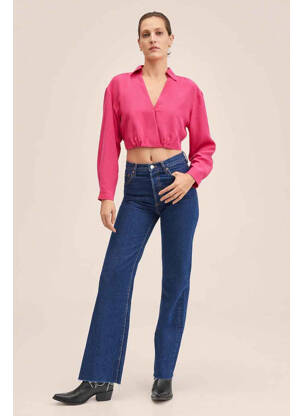 Cămașă roz MANGO femeie