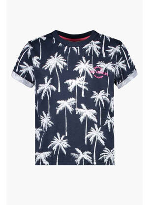 Tricou albastru CARS JEANS fată