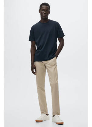 Pantalon chino maro MANGO bărbat