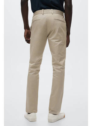 Pantalon chino maro MANGO bărbat