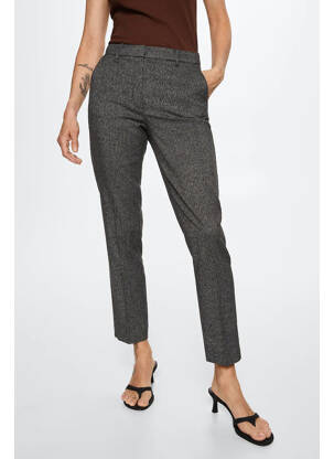 Pantalon chino maro MANGO femeie