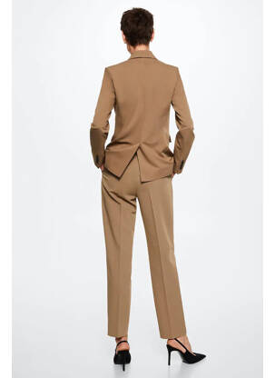 Pantalon chino maro MANGO femeie