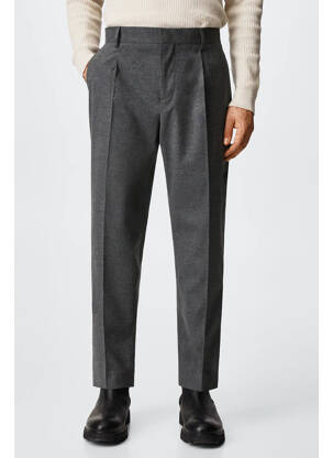 Pantalon drept gri MANGO homme