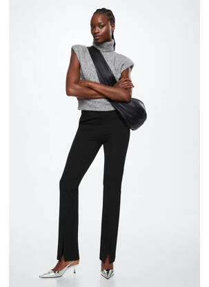 Pantalon chino negru MANGO femeie