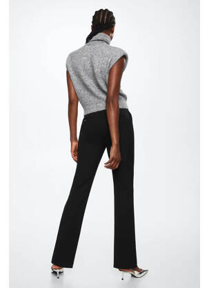 Pantalon chino negru MANGO femeie